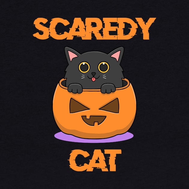 SCAREDY CAT PUMKNIN by Dieowl